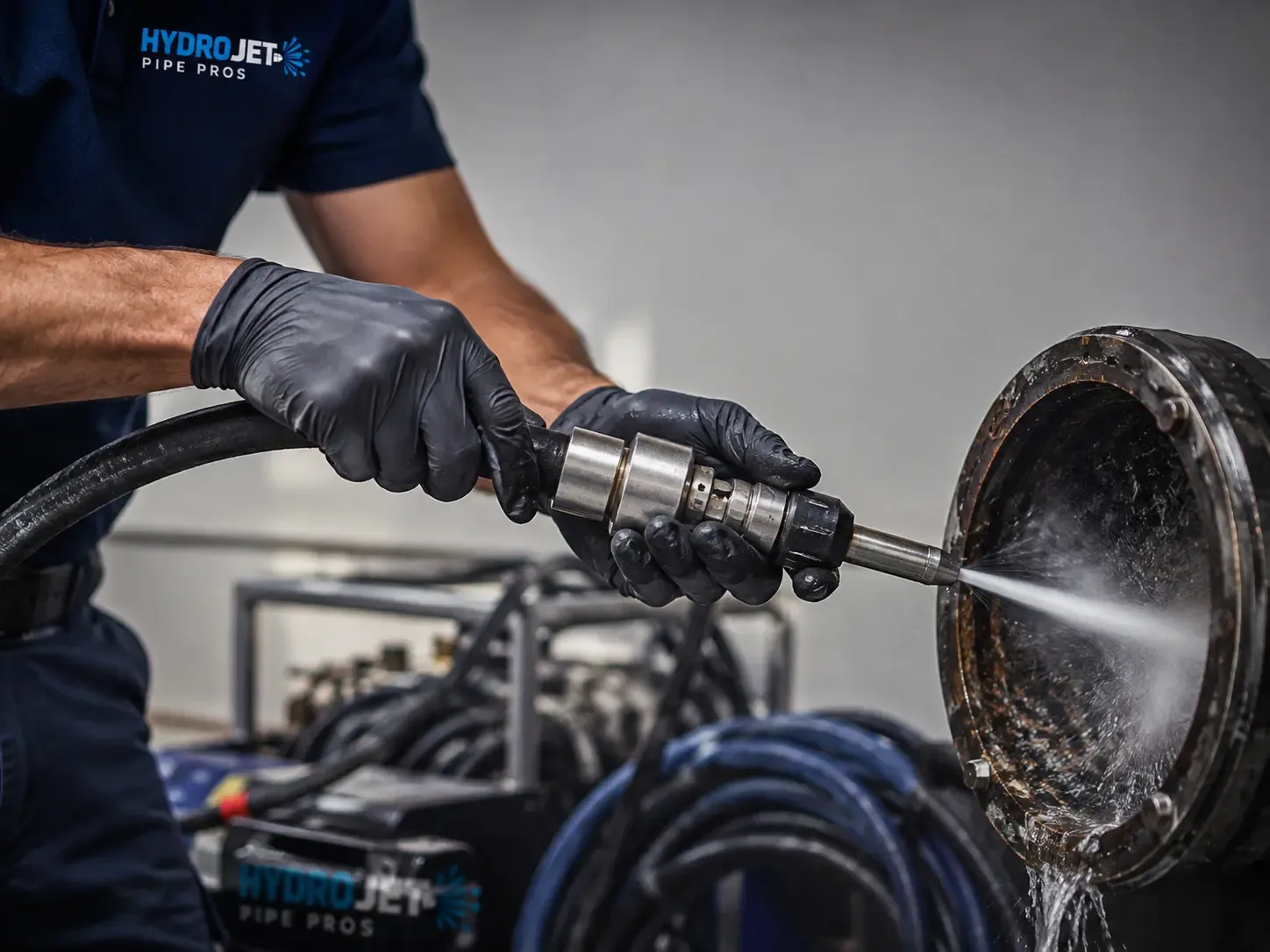 Hydro Jet Pipe Descaling in Ida, LA